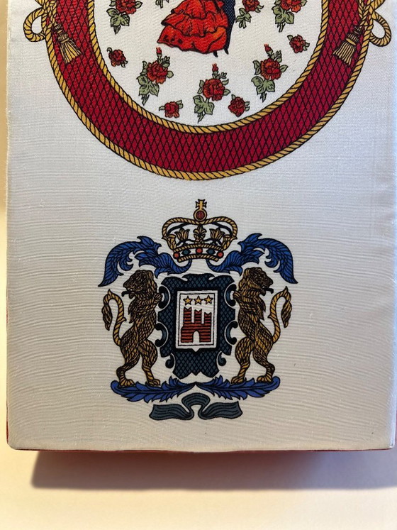 Image 1 of Scatola in raso fatta a mano in Italia, 1960