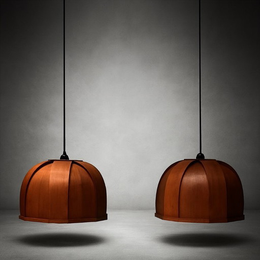 2 Hans Agne Jakobsson hanging lamps "Ellysett"