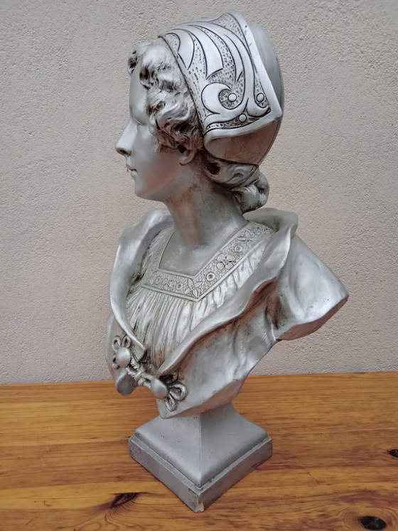 Busto in terracotta, antico. – Sculture, Ceramica (photo 3 of 6)