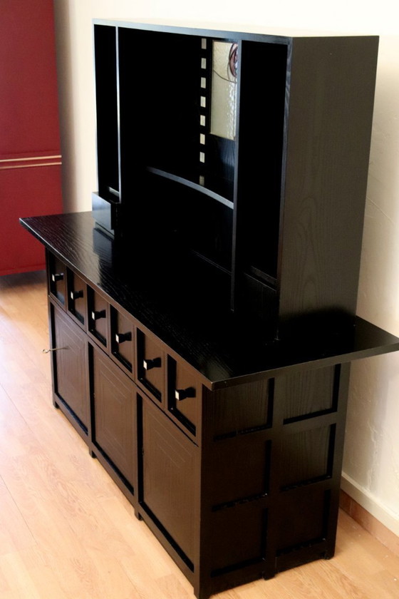 Image 1 of DS5 sideboard by Charles Rennie Mackintosh for Cassina, 1990s