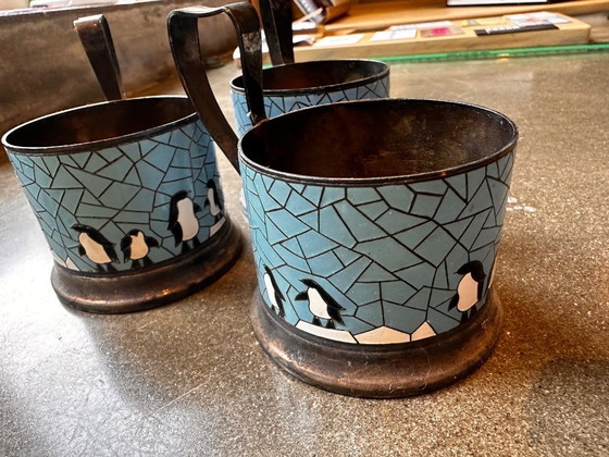 Image 1 of Tea Glass Holders USSR