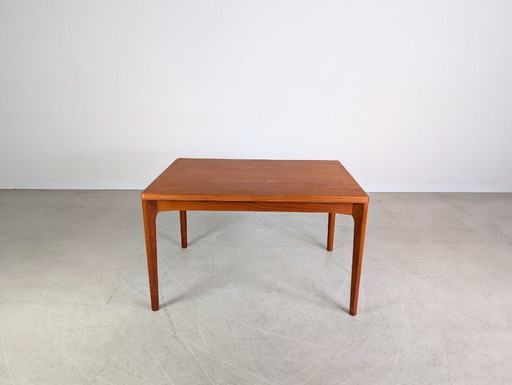 Henning Kjærnulf Mesa de comedor extensible de mediados de siglo Vejle Stole teca