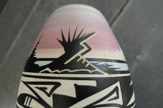 Image 1 of Vintage Navajo Pottery Vaas