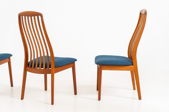 Image 1 of Set of 4 Dining Chairs by Kai Kristiansen for Schou Andersen