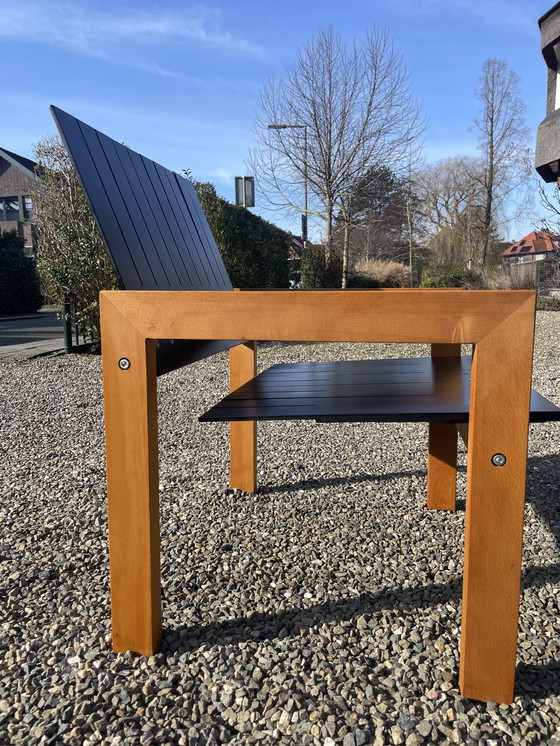 Image 1 of Slit Chair - Bernt Petersen voor Carl Hansen Denemarken.