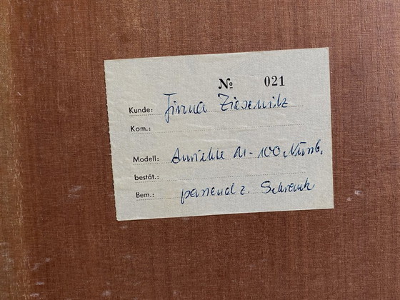 Image 1 of 2-door wood sideboard or Record cabinet 1970s