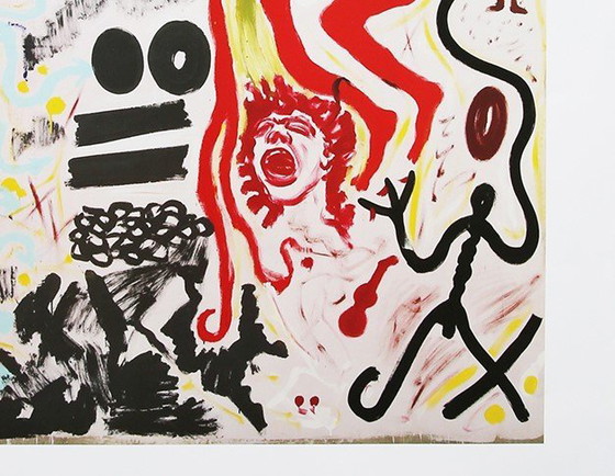 Image 1 of Penck, A.R. - N. Complexe - GRAND - Impression d'art - 1976
