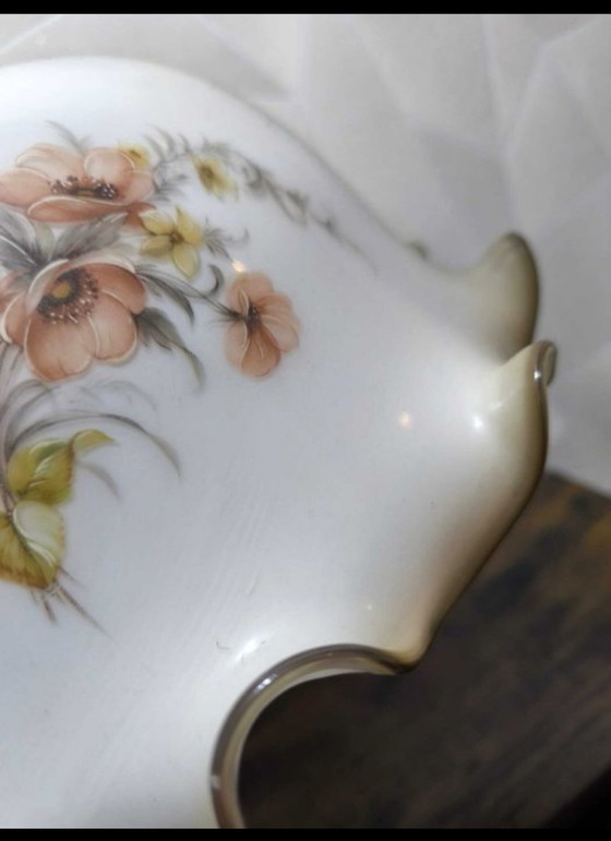 Image 1 of Lampadario lampada 1950 vetro opalino