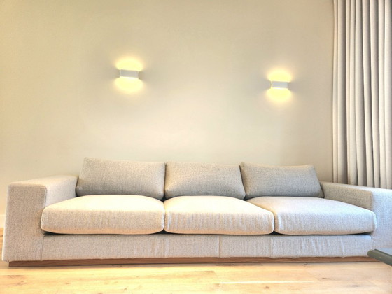 Image 1 of Bolia Sepia 4-seater lounge sofa: 100% wool & oiled oak