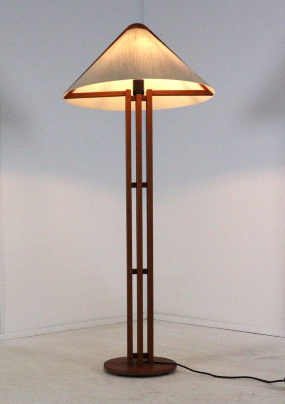 Domus lamp vloerlamp vintage – Vloerlampen, Hout (photo 2 of 16)