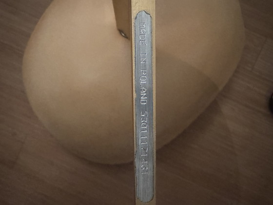 Image 1 of Fritz Hanssen egg chair met voetenbankje collectors item 60 year