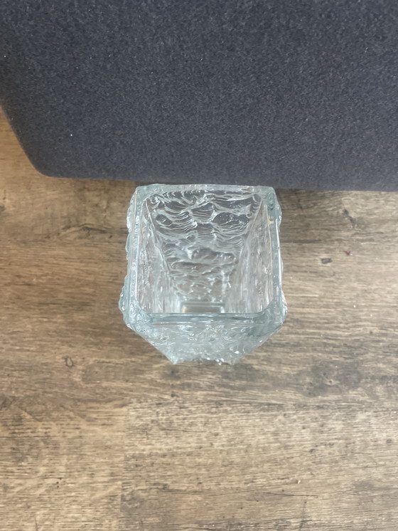 Image 1 of Vase en verre de Lobochovice, par Frantisek Peceny pour Sklo Union, République tchèque 1964