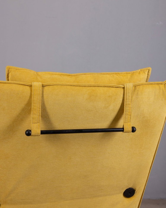 Image 1 of SEDIA A DONDOLO VINTAGE ANNI 80 MODELLO "T-LINE" DESIGN BURKHARD VOGTHERR PER ARFLEX