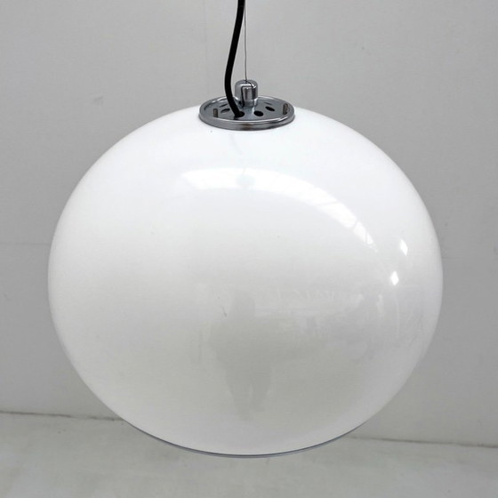 Image 1 of White Bud Pendant Lamp by Studio 6G for Guzzini, 1970s