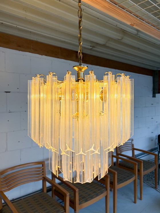 Oostenrijkse Kroonluchter Van Orion, 1970's – Plastic, Metal, Vintage (photo 13 of 17)