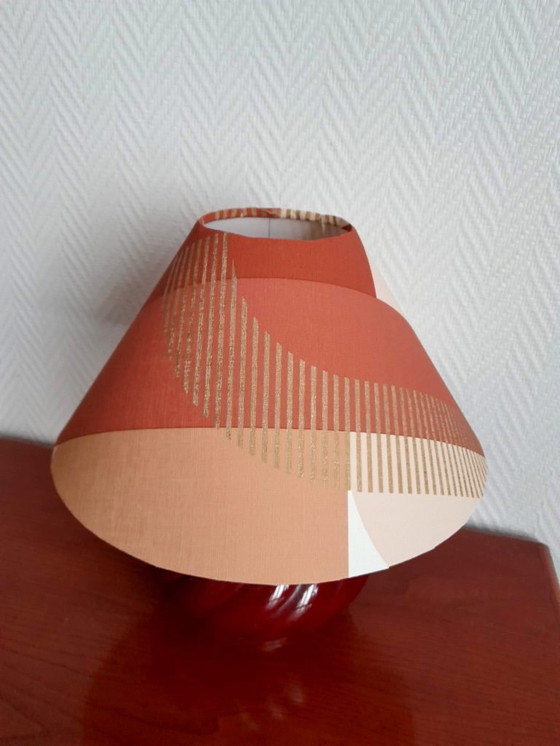Image 1 of 2x vintage ceramic bedside lamps