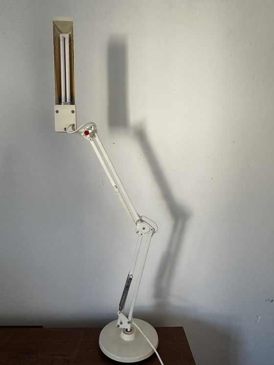 Large articulated architect lamp May & Christe, Germany, 1980s – May & Christe GmbH, Table lamps, Metal (photo 6 of 15)