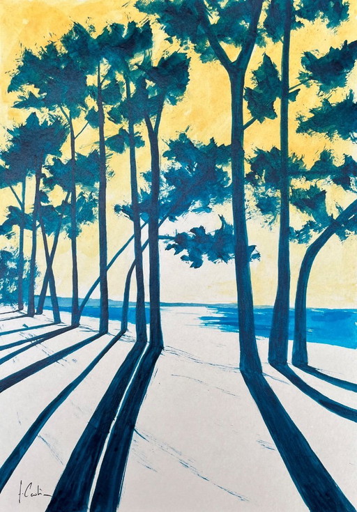 Ink on natural paper Format 30x21cm.