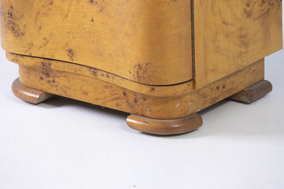 Image 1 of Juego de 2 mesitas de noche, UP Závody, años 50, Checoslovaquia