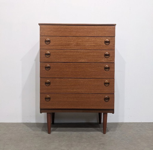 Mid Century ladekast, jaren 1960.
