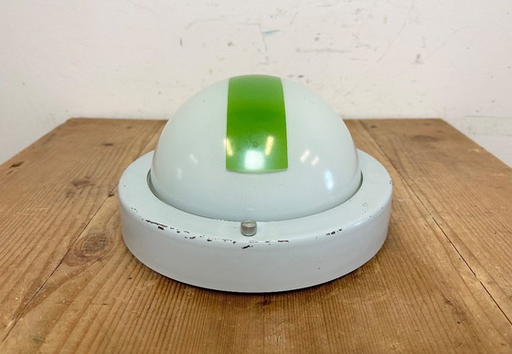 Image 1 of Vintage Emergency Wall or Ceiling Light, 1970s