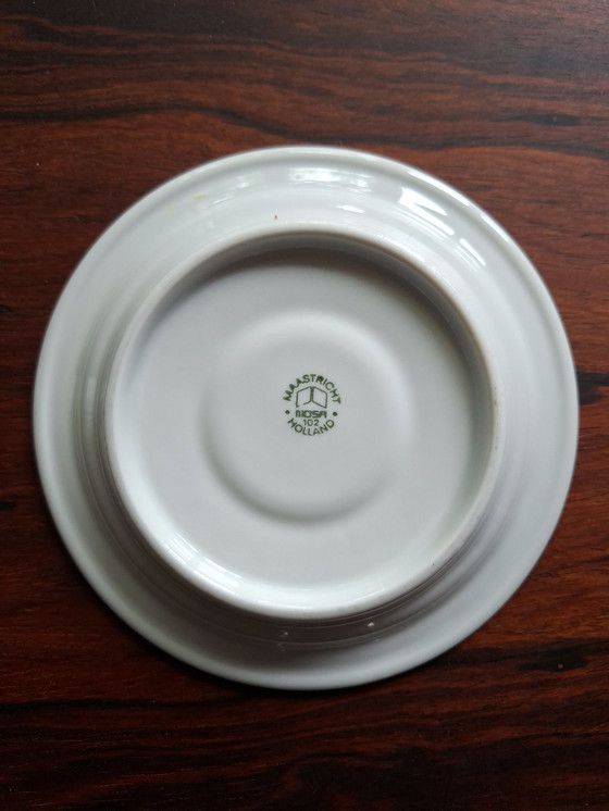 Image 1 of Mosa Maastricht Keramiek, Set 6 Stuks