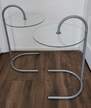 2 tavolini laterali vintage Ikea RY degli anni '90.
