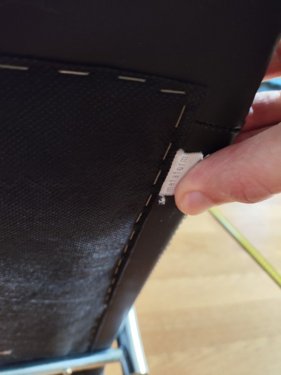 Metaform Cirkel – Eetkamerstoelen, Leather, Metal (photo 5 of 5)