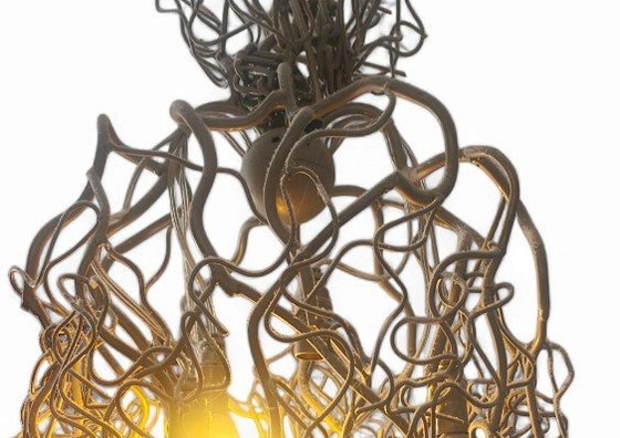 Image 1 of 1x Lampadario Hollywood, marca van Egmond Ø40xH.60 cm