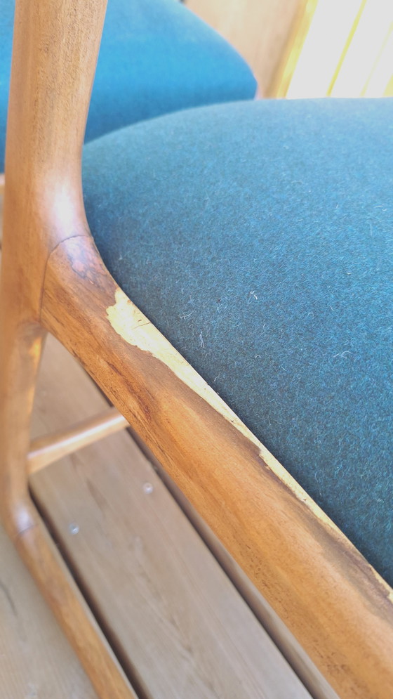 Image 1 of Lot de 6 Chaises Traineau Baumann