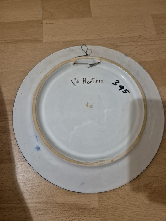 Handbemalt – Vte Martinez, Wanddekoration, Ceramic (photo 6 of 6)