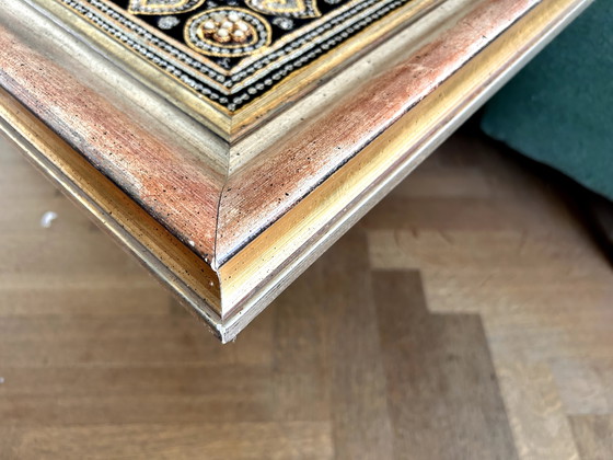 Image 1 of Elefante birmano da appendere al muro, incorniciato professionalmente