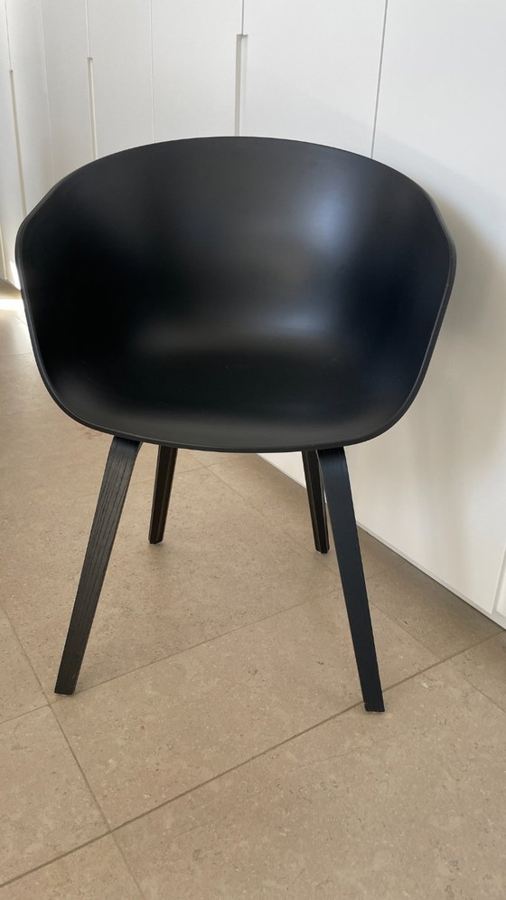 Image 1 of Sedia HAY AAC22 nera - 1 pezzo