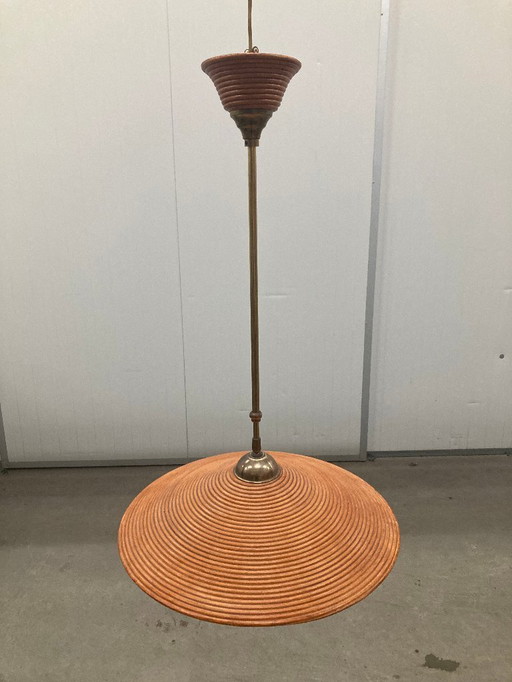 Pendant Lamp by Gabriella Crespi, 1970s
