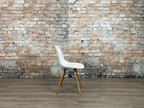 Vitra DSW Wit/Hout - MEER OP VOORRAAD – Eetkamerstoelen, Metal, Plastic (photo 8 of 15)