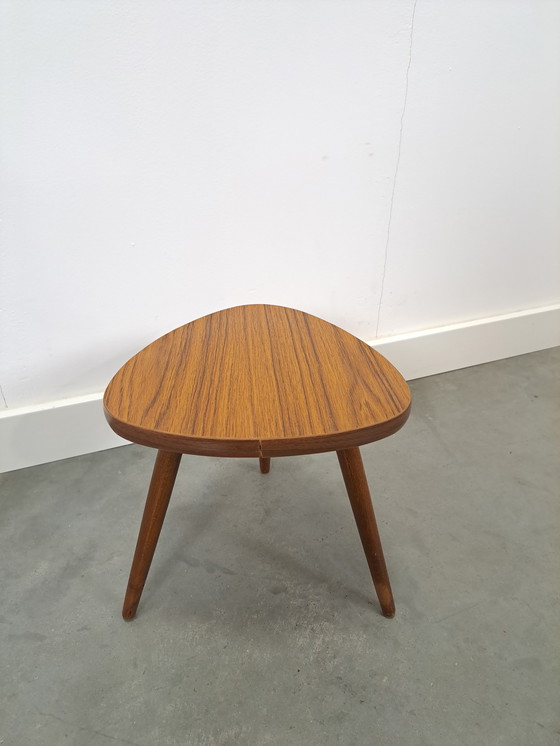 Image 1 of Beistelltisch mit brauner Formica-Platte, Pflanztisch Nr. 21