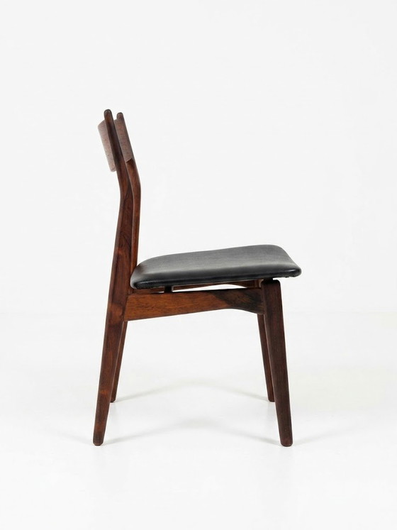 Image 1 of Lot de 3 chaises danoises H.P Hansen 