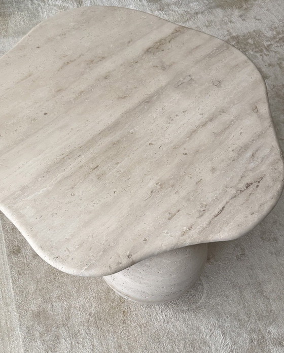 Image 1 of Travertin plaat organisch beige