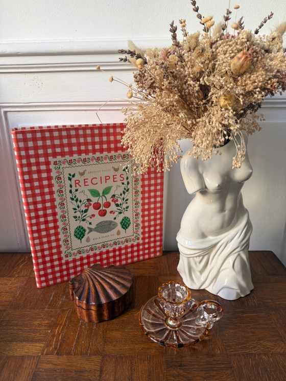 Image 1 of Boîte en bois coquillage - charme naturel