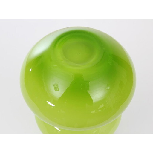 Vase vintage en verre soufflé de Pernille Bülow, Danemark 1990