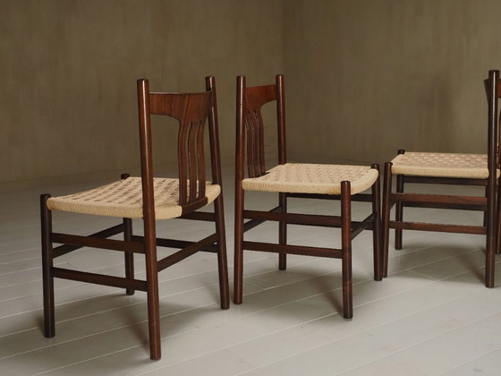 Image 1 of ensemble de chaises danoises
