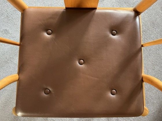 Sedia China Fritz Hansen (Hans J. Wegner) – Poltrone, Pelle, Tessile (photo 7 of 12)
