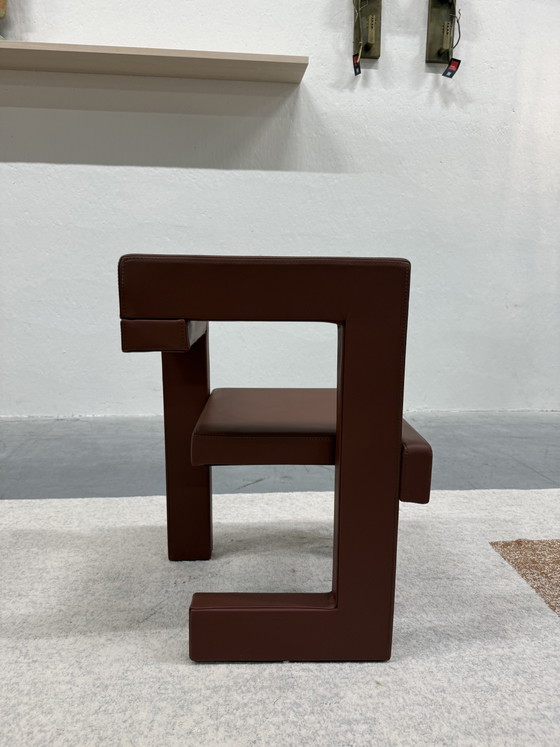 Image 1 of Pastoe Steltman Chair brown leather