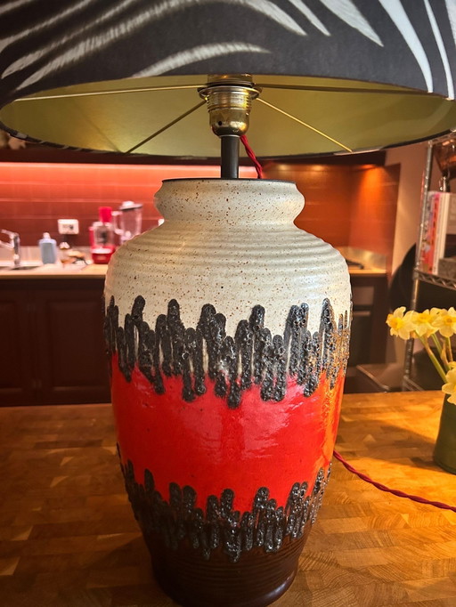 Lampada da tavolo con paralume – lampada da vaso Bay Keramik 630-41