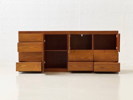 Image 1 of Mid-century modular sideboard made of teak wood, 1970s