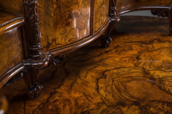 Escritorio Tocador Antiguo Louis Philippe de Nogal, 1860 – Wood (photo 26 of 28)