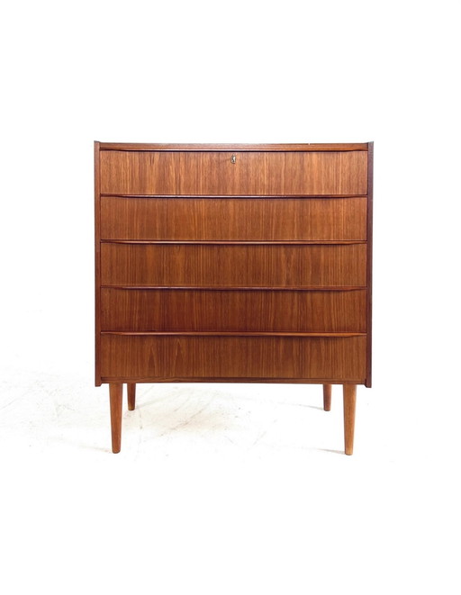 Vintage Teakholz dänische Kommode '60s