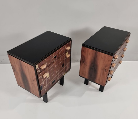 Image 1 of Comodini, anni '70, set di 2