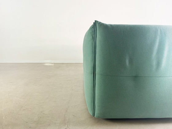 Image 1 of Original Vitra Mariposa three seater sofa turquoise design couch office