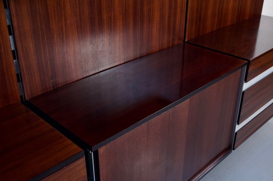 Image 1 of Modulaire plank van palissanderhout, ICO PARISI, jaren 1960, uitgever MIM ROMA